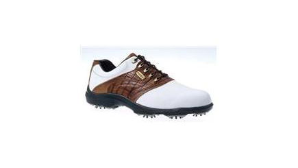 AQL 2009 White Smooth / Brown Croc Print