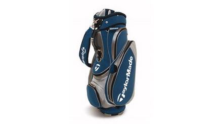 Monaco Cart Bag - Silver/Blue