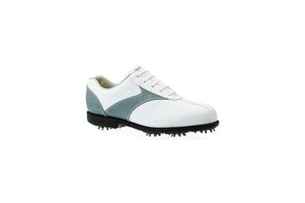 Womens AQL 93168 White/Navy Velcro