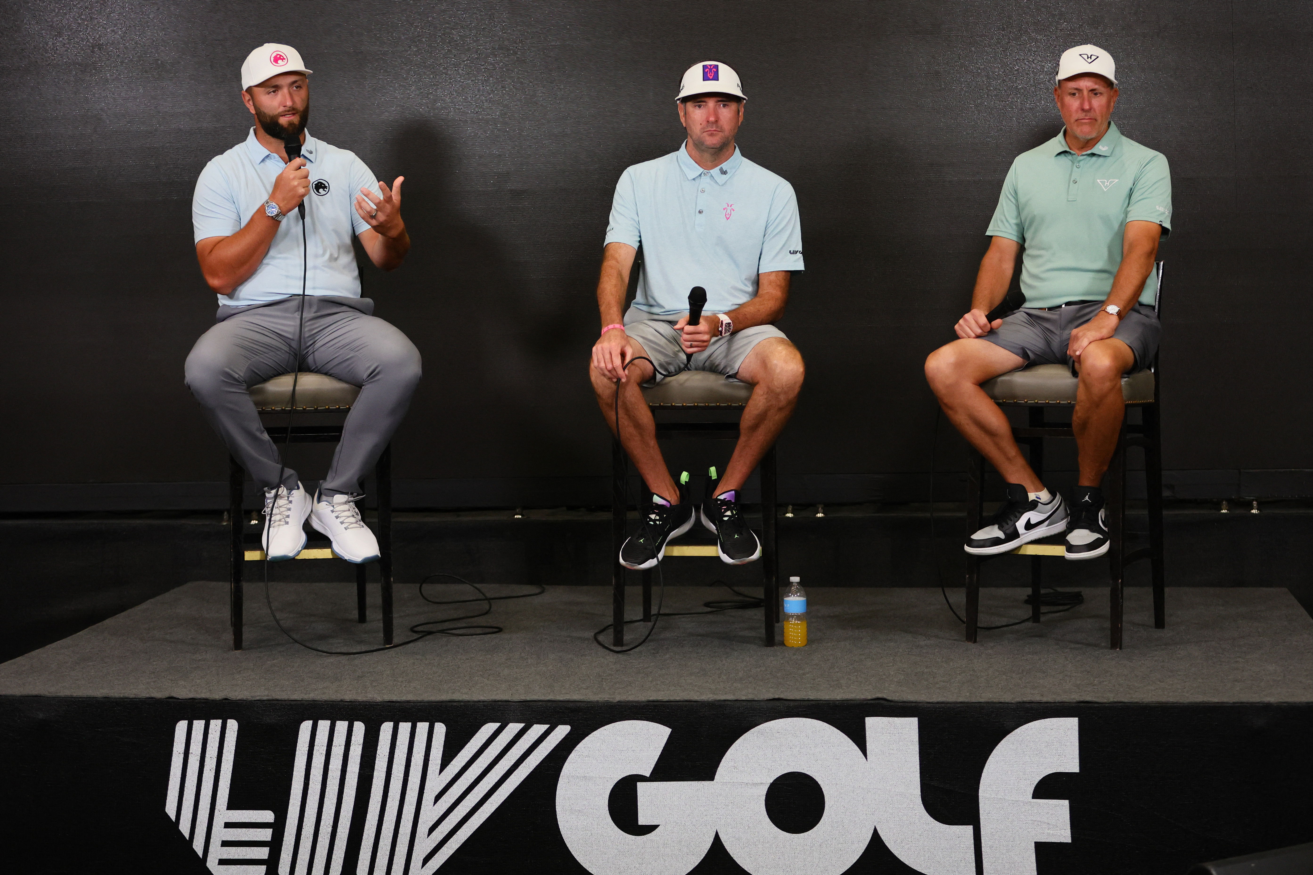 Jon Rahm, Bubba Watson, Phil Mickelson