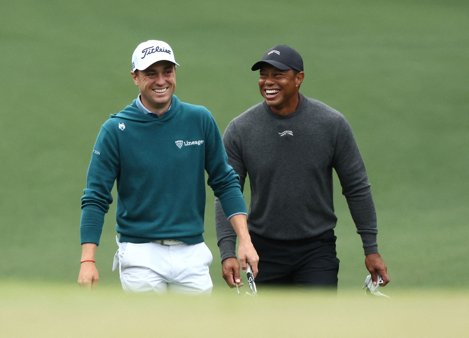 Justin Thomas, Tiger Woods
