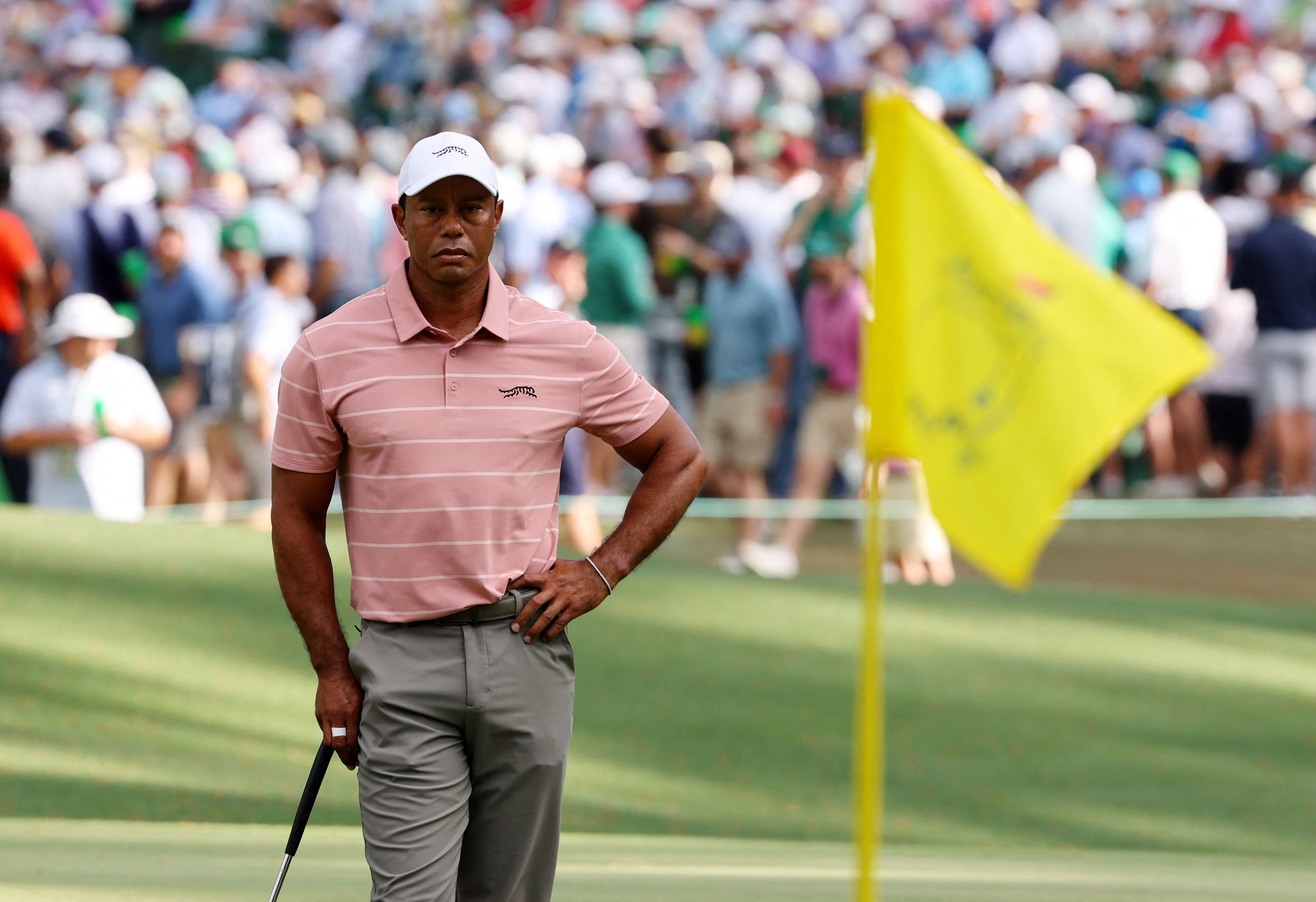 Woods will play 23 holes on Friday 