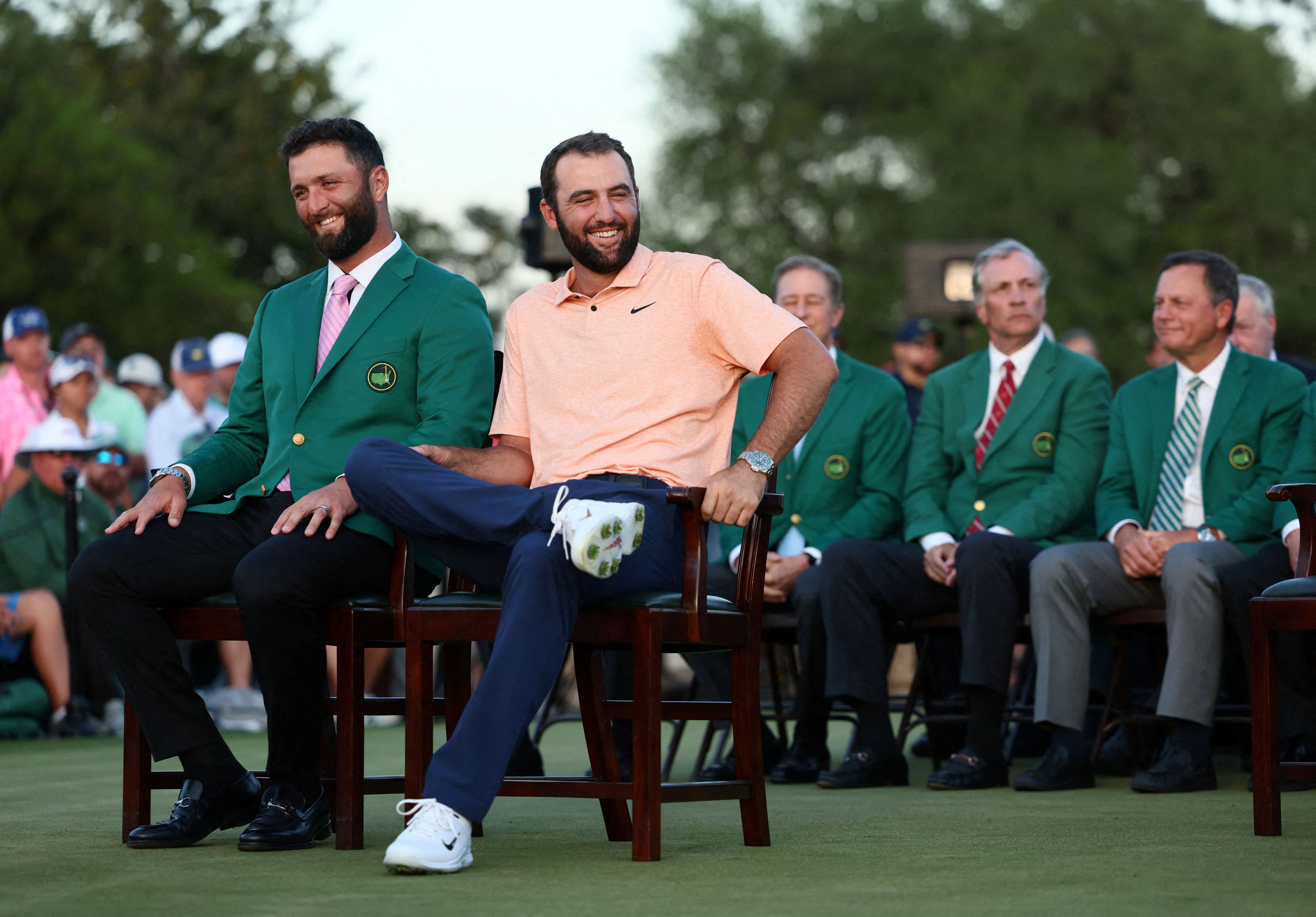 Jon Rahm, Scottie Scheffler