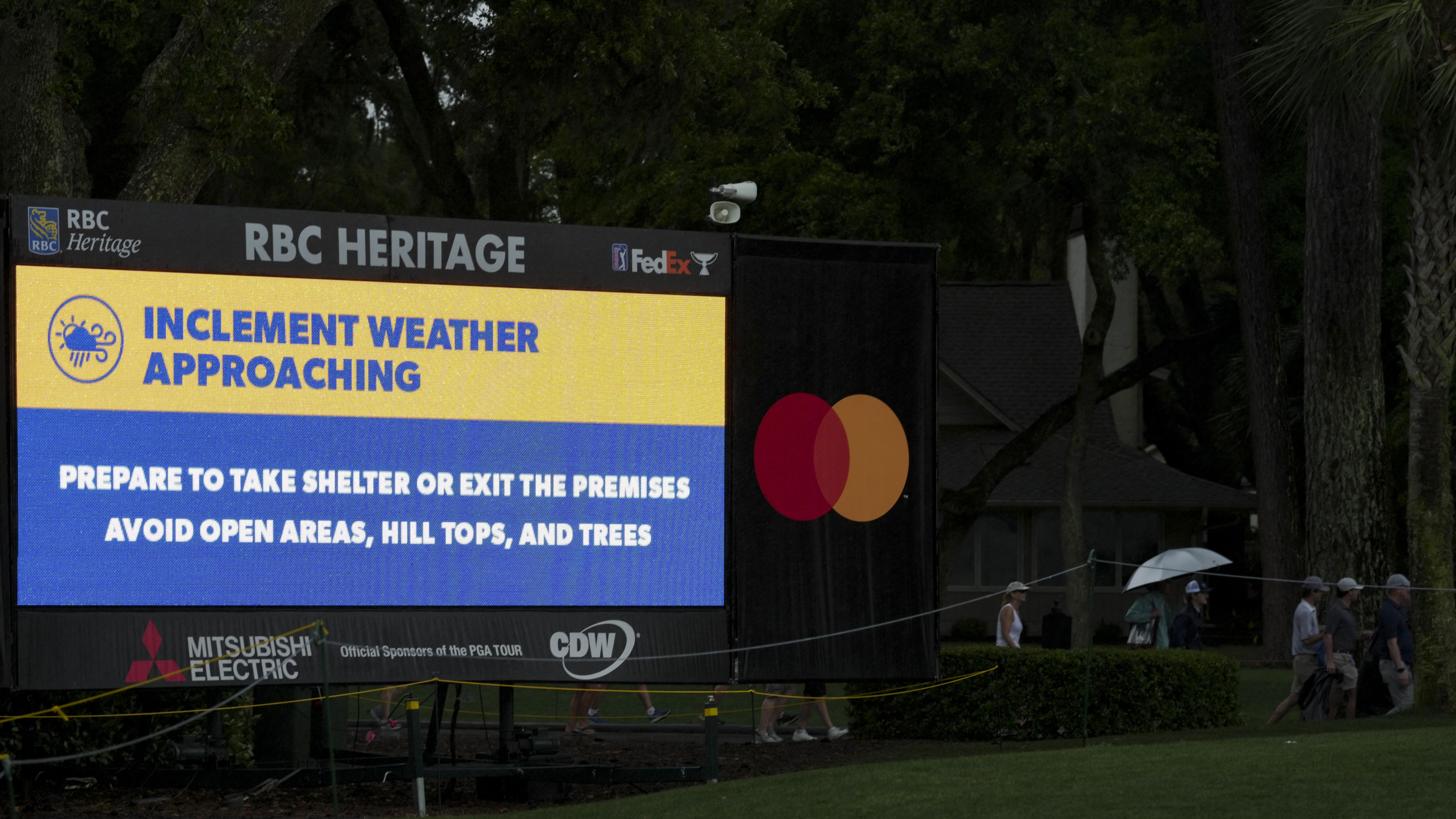 The 2024 RBC Heritage was forced into a Monday finish