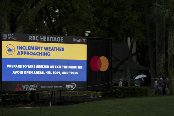 The 2024 RBC Heritage was forced into a Monday finish