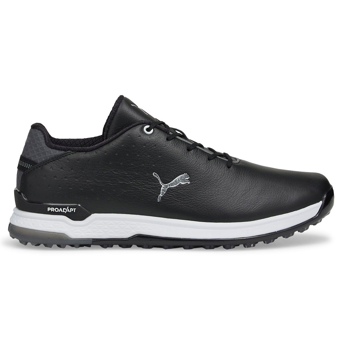 PUMA Men's PROADAPT ALPHACAT Leather Waterproof Spikeless Golf Shoes