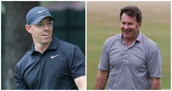 Rory McIlroy and Sir Nick Faldo