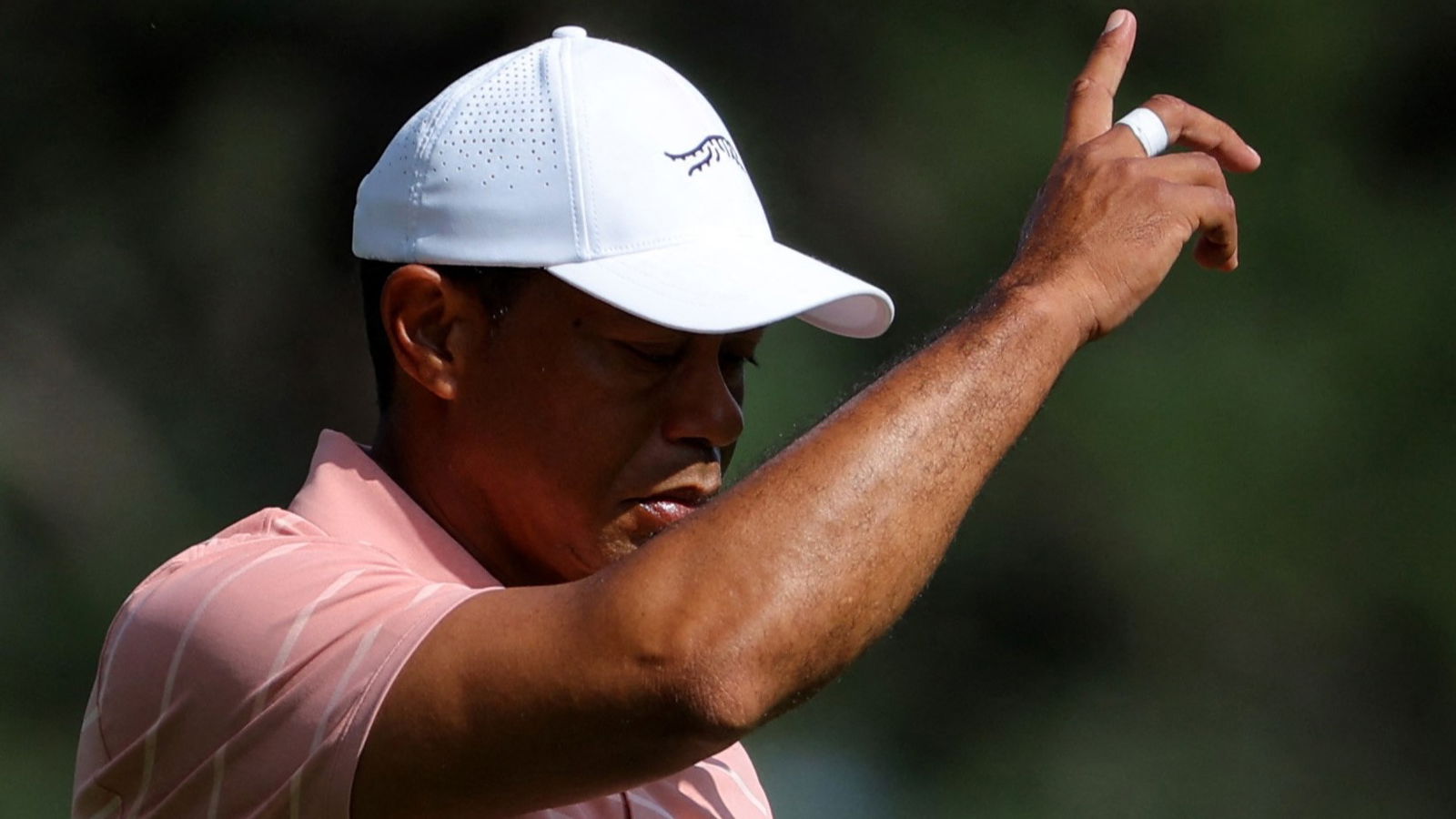 Tiger Woods is off to a solid start at The Masters