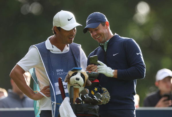 Rory McIlroy with Harry Diamond