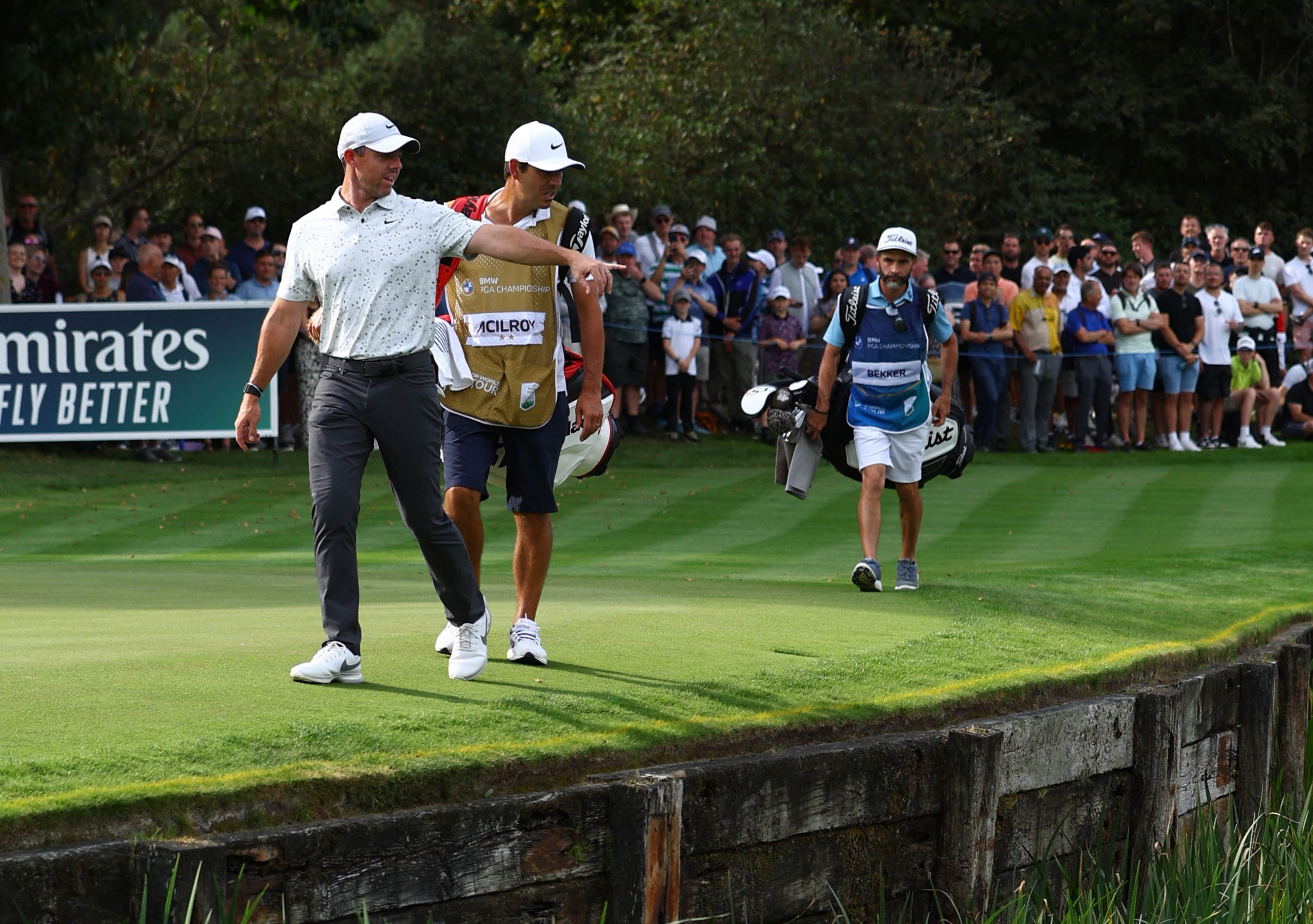 Rory McIlroy with Harry Diamond