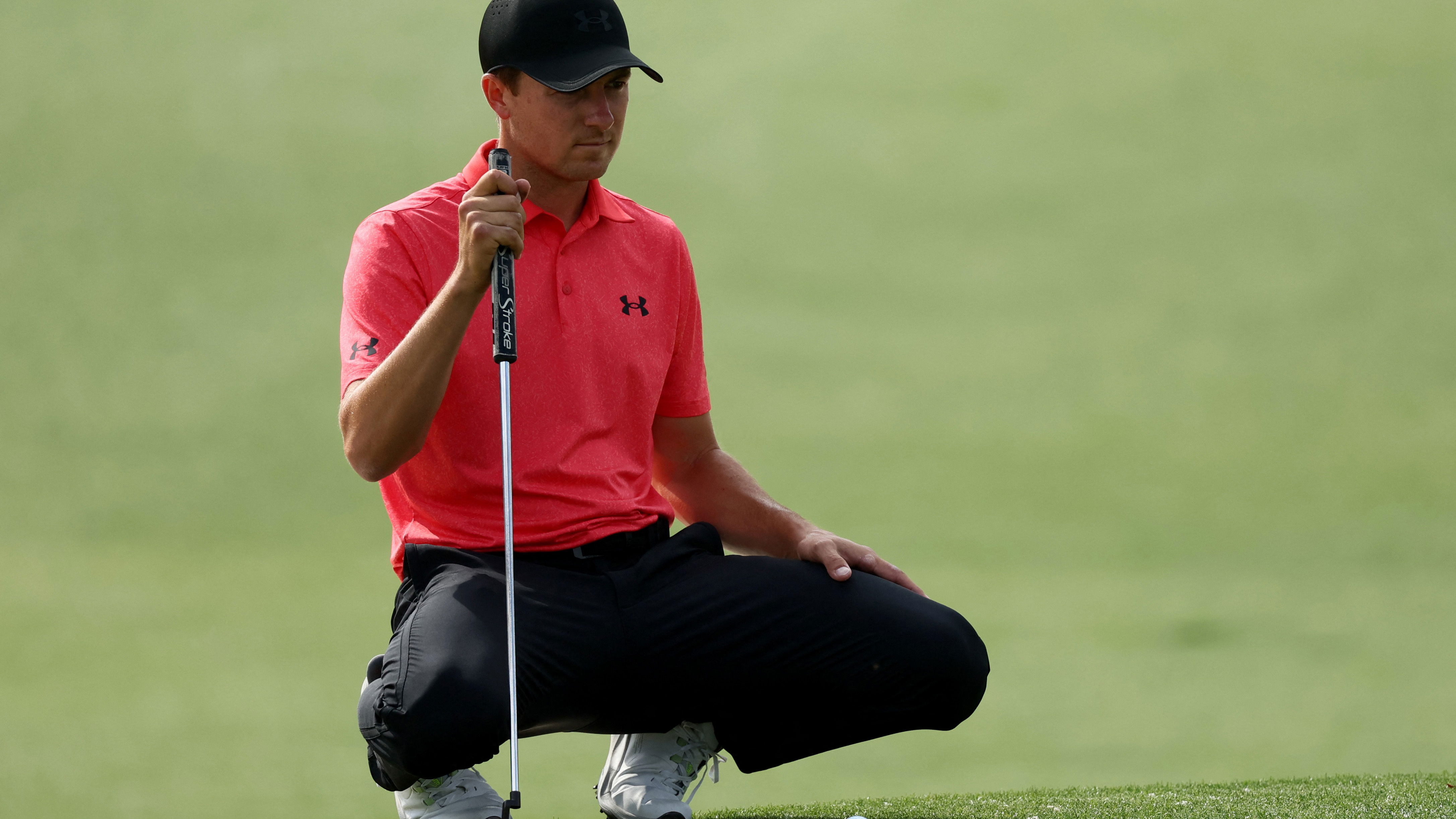 Jordan Spieth uses a SuperStroke grip
