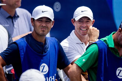 Harry Diamond with Rory McIlroy