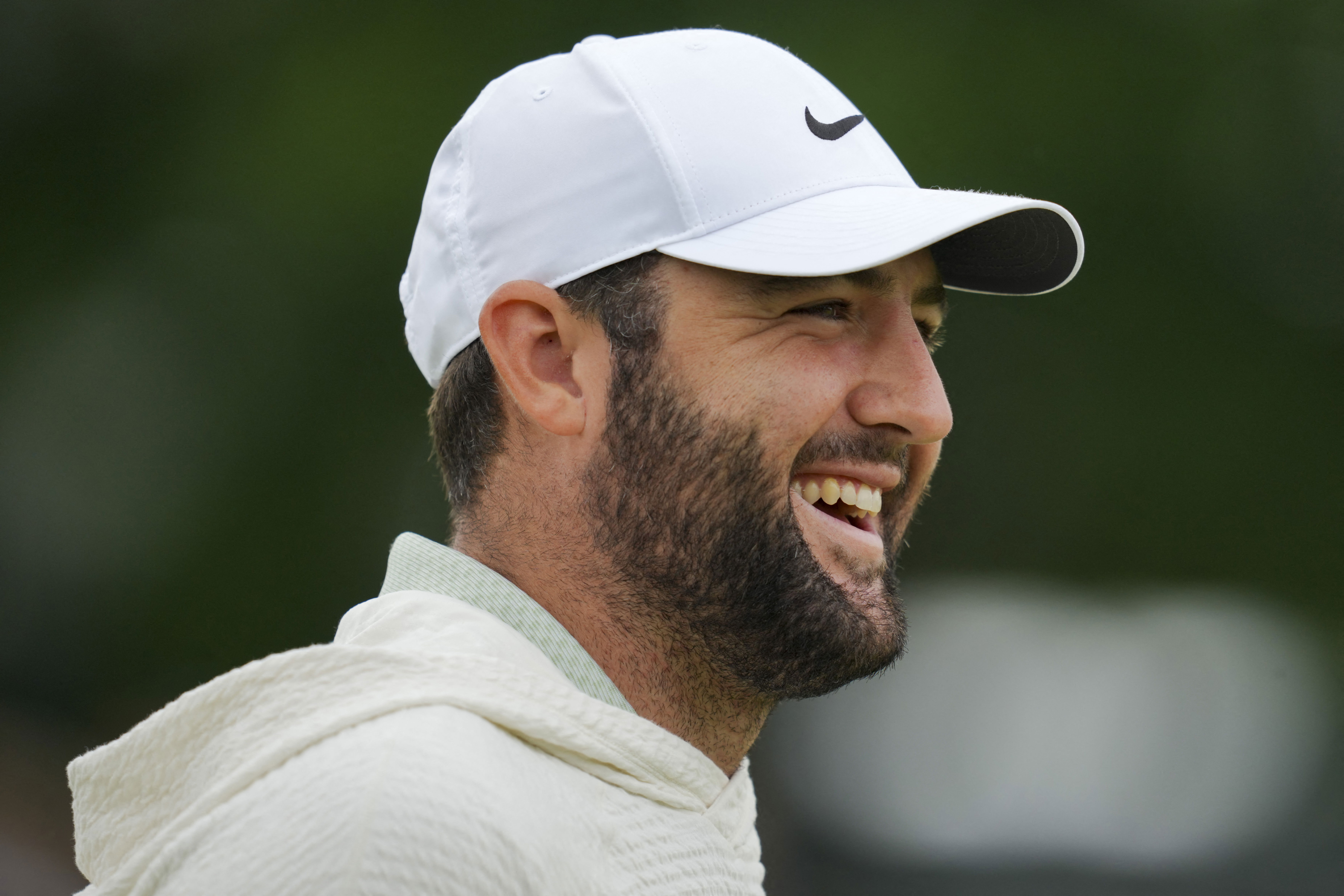 Scheffler is in good spirits at the US PGA