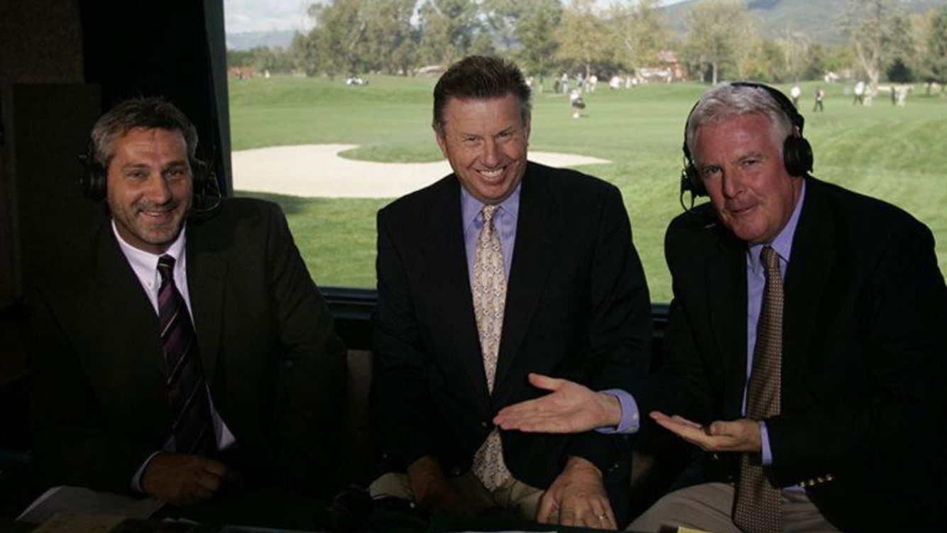 Peter Oosterhuis (middle) has died aged 75 (photo credit: CBS)