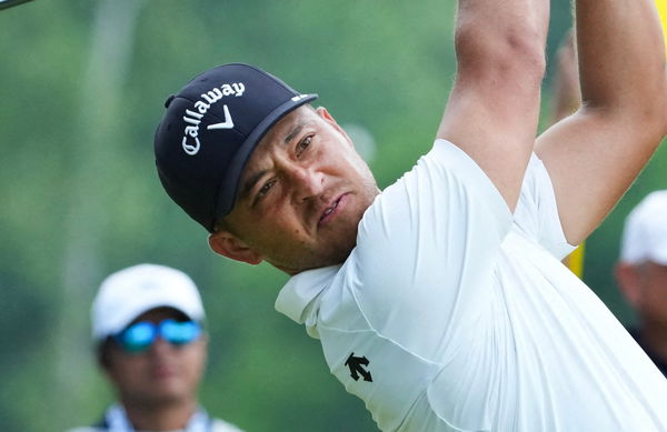 Xander Schauffele leads the US PGA