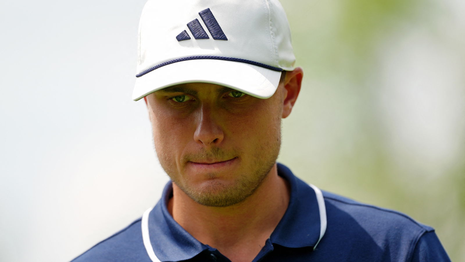 Ludvig Aberg was in no mood to discuss his knee injury further