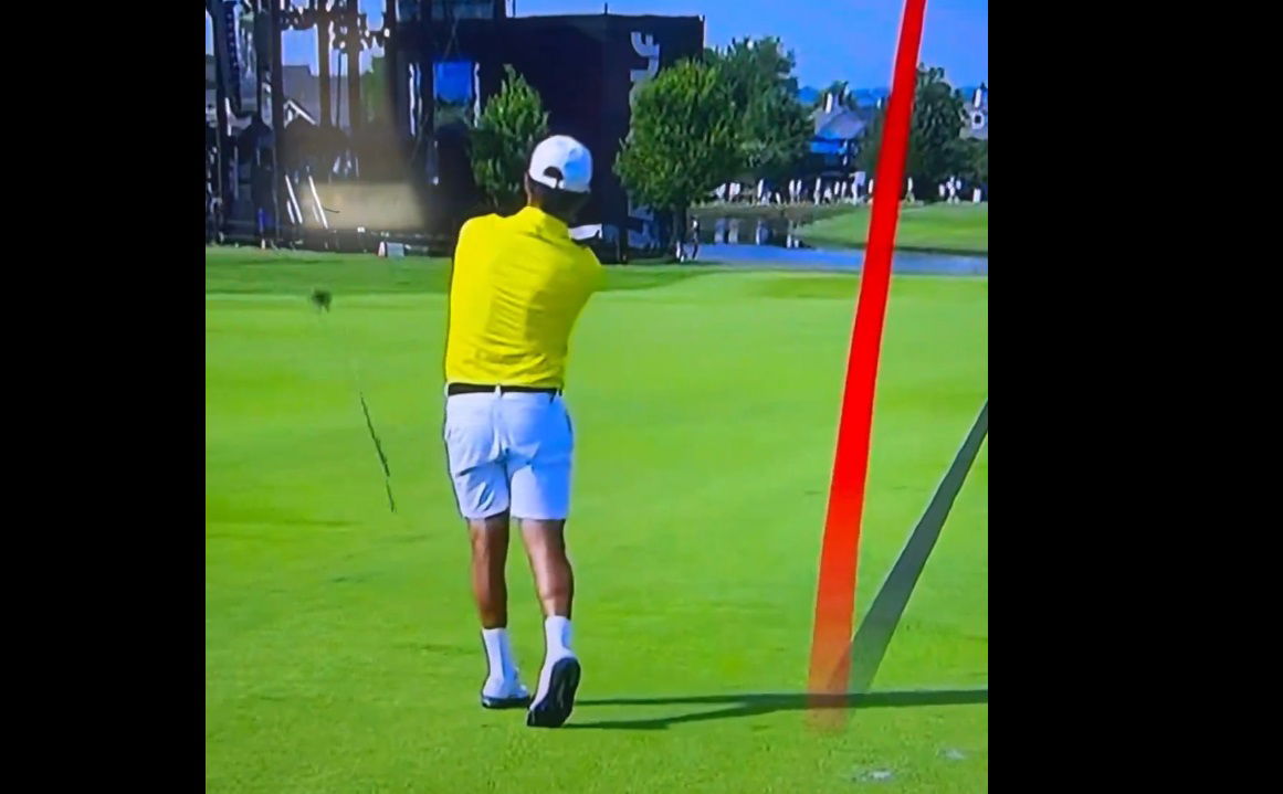 Ancer launched his club in frustration 