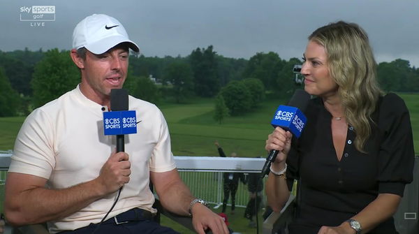 Rory McIlroy with Amanda Balionis