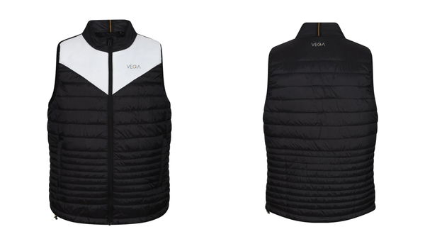 VEGA Abiko Quilted Gilet Black / White