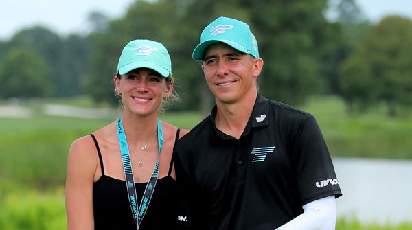 Carlos Ortiz with wife Haley in Houston