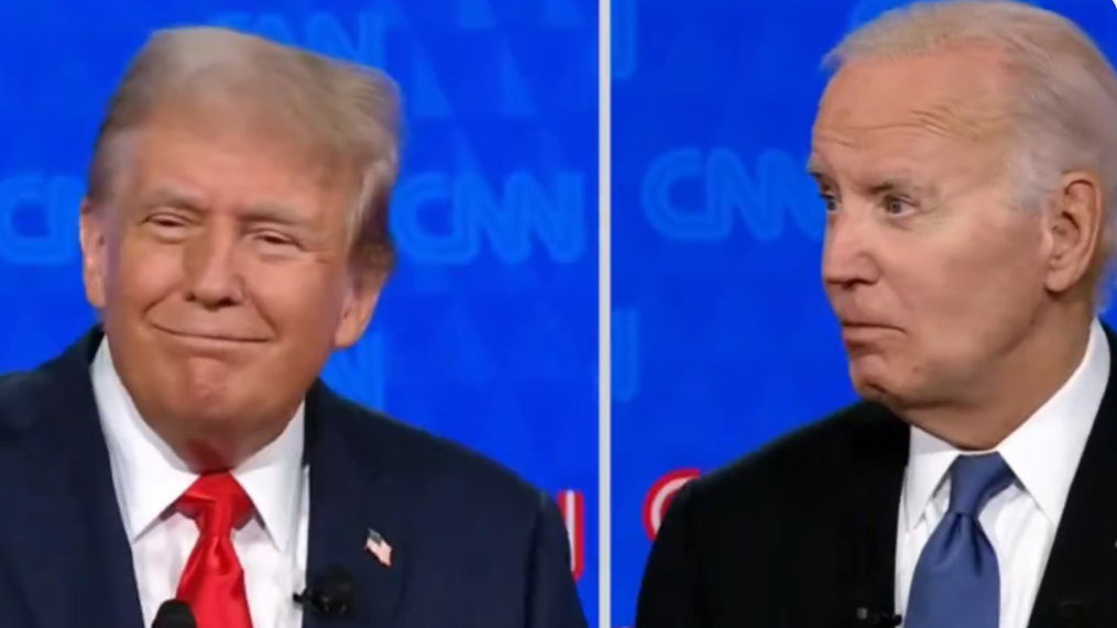 Donald Trump and Joe Biden clashed over golf handicaps