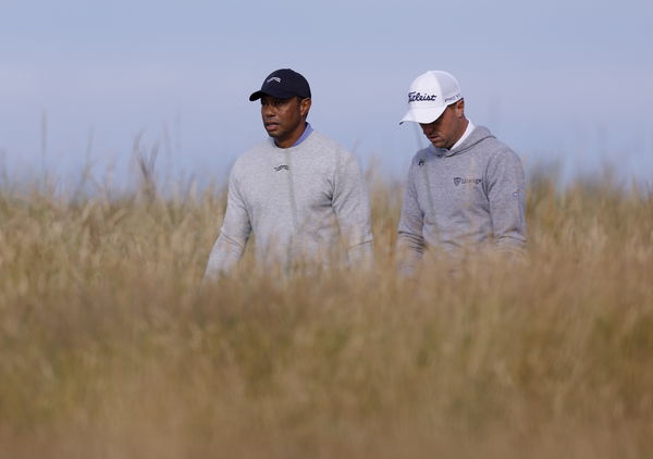 Tiger Woods and Justin Thomas