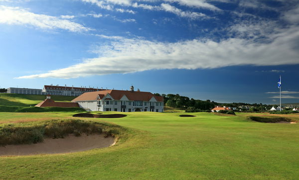 The clubhouse overlooking the Ailsa’s 18th green