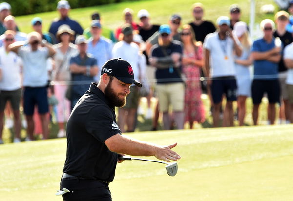 Hatton three-putted 18 to lose to Rahm by one