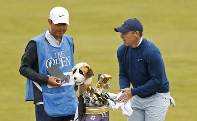 Harry Diamond is the caddie of Rory McIlroy