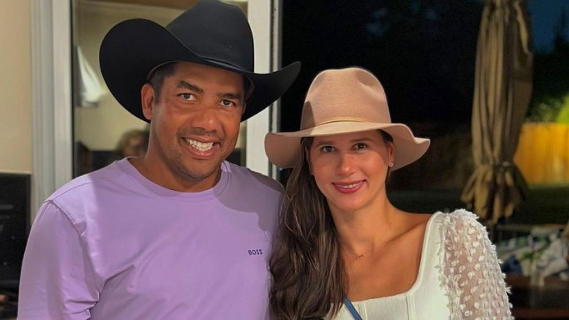 Jhonattan Vegas and his wife [dragedlih7 - Instagram]