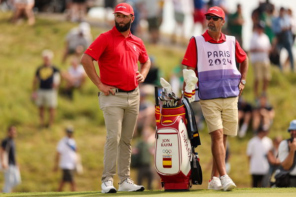 Jon Rahm and Adam Hayes