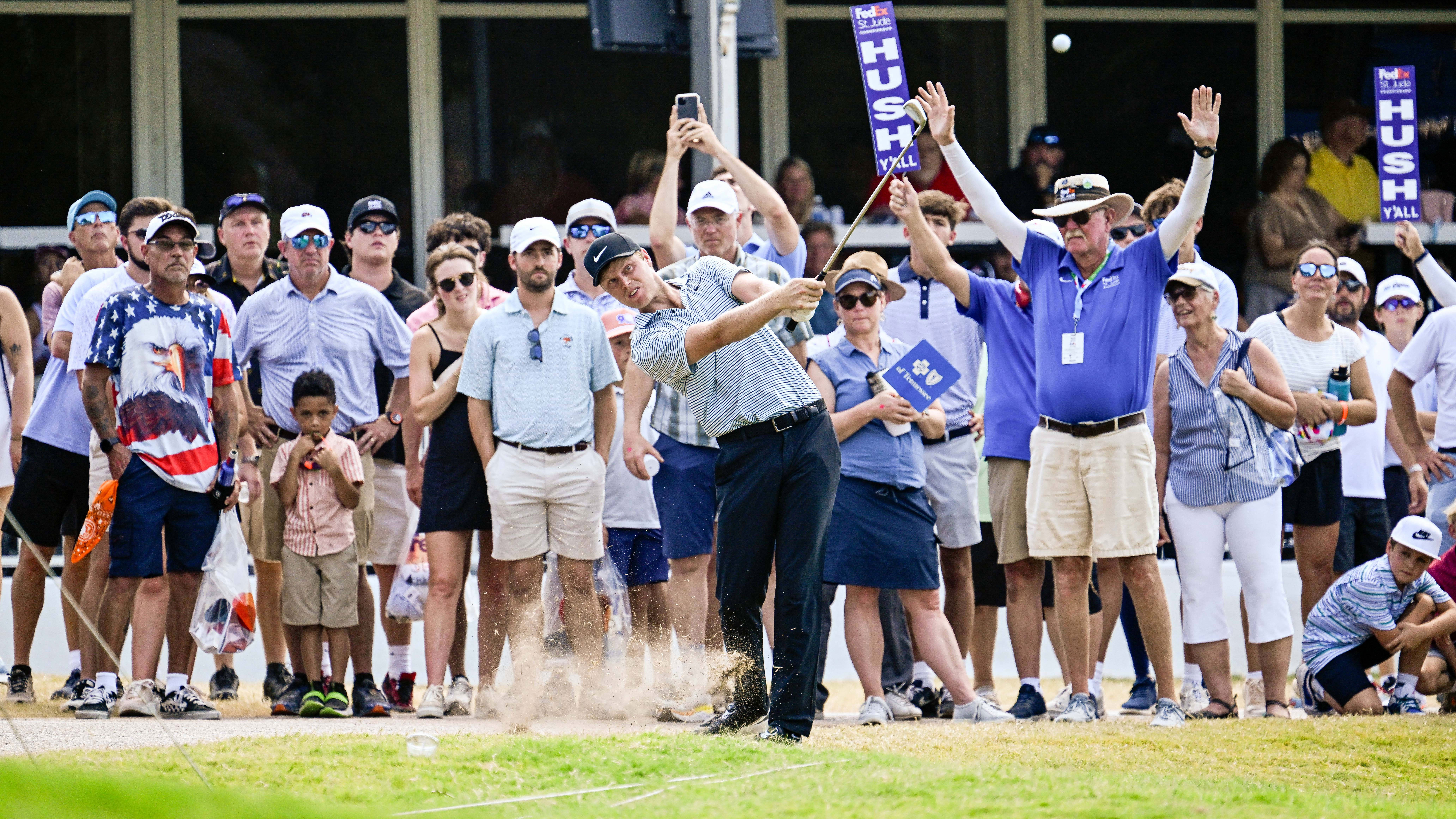 Cam Davis at the FedEx St. Jude Championship