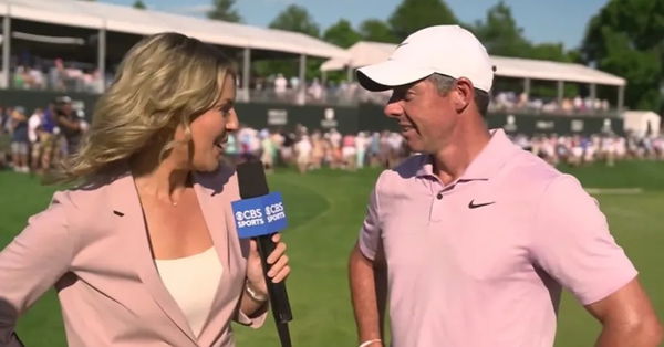 Balionis interviewing McIlroy 