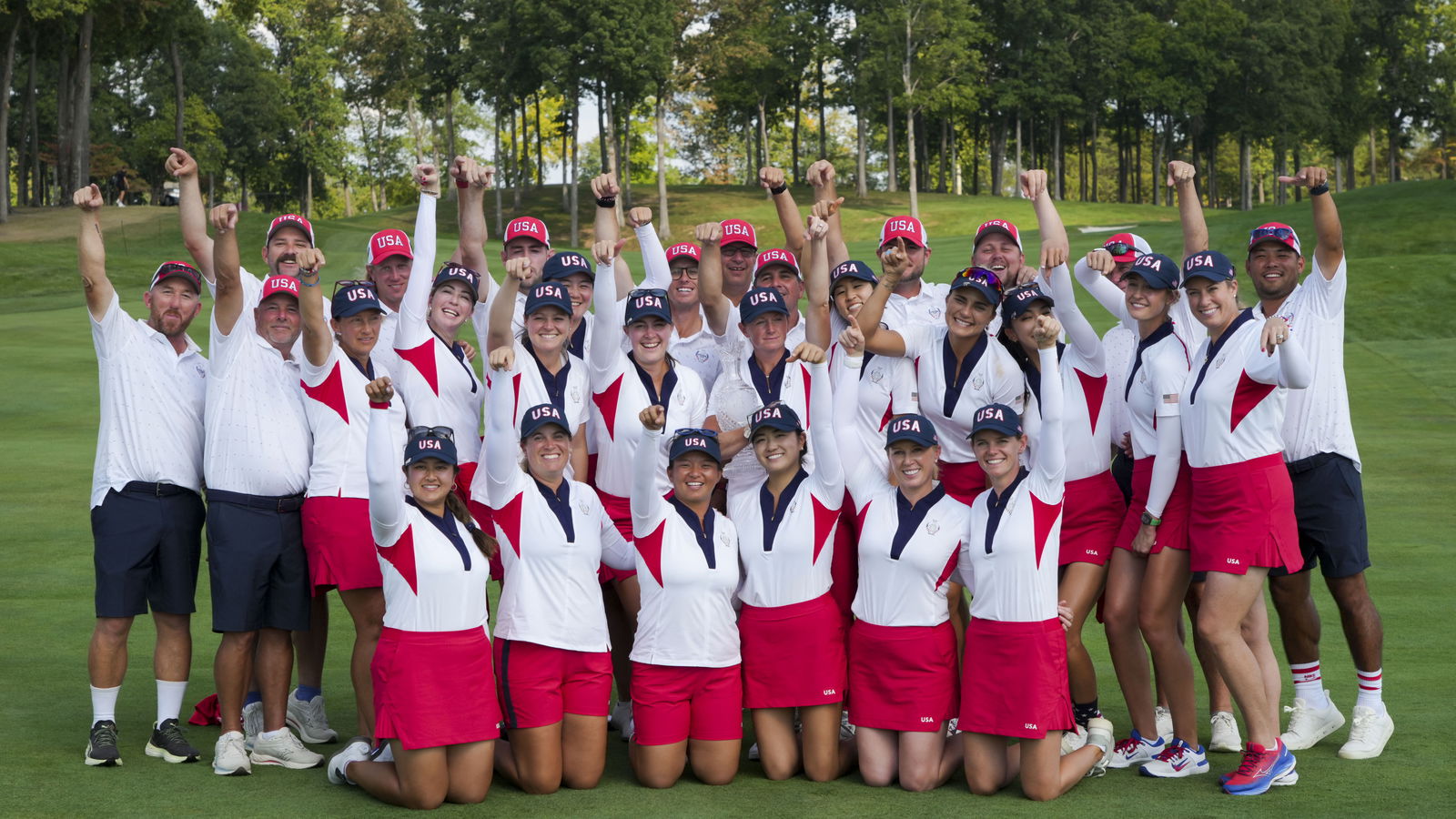 Team USA win the 2024 Solheim Cup