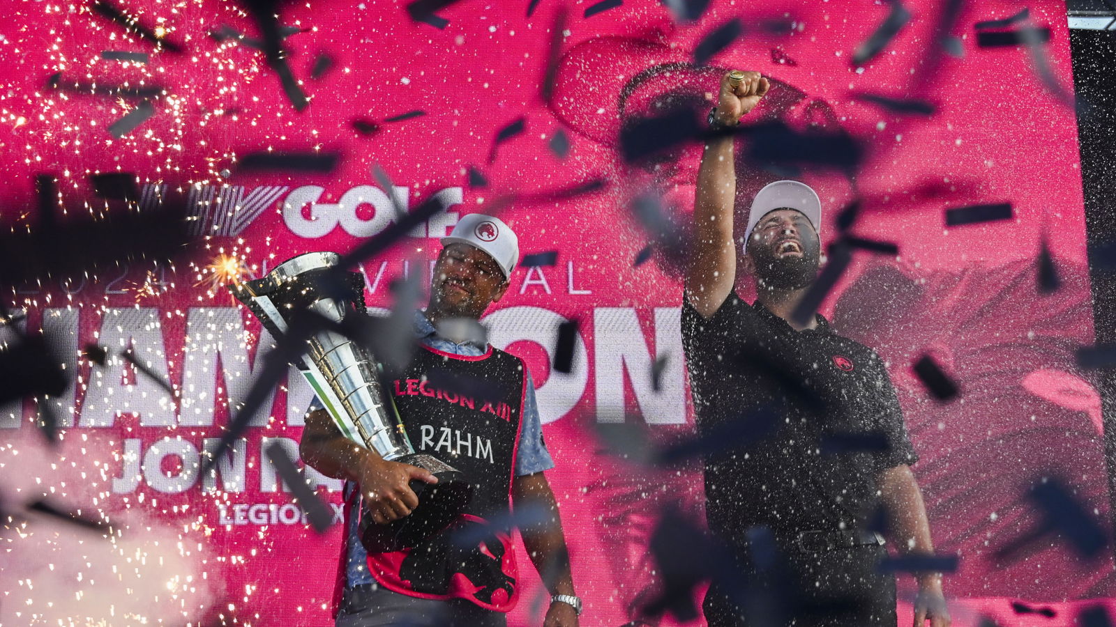 Jon Rahm won both LIV Golf titles on Sunday