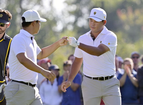 Tom Kim and Si Woo Kim