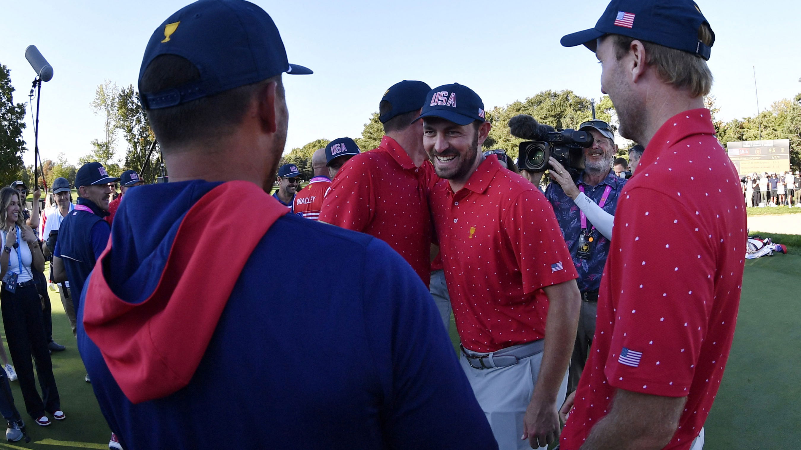 Team USA win the 2024 Presidents Cup