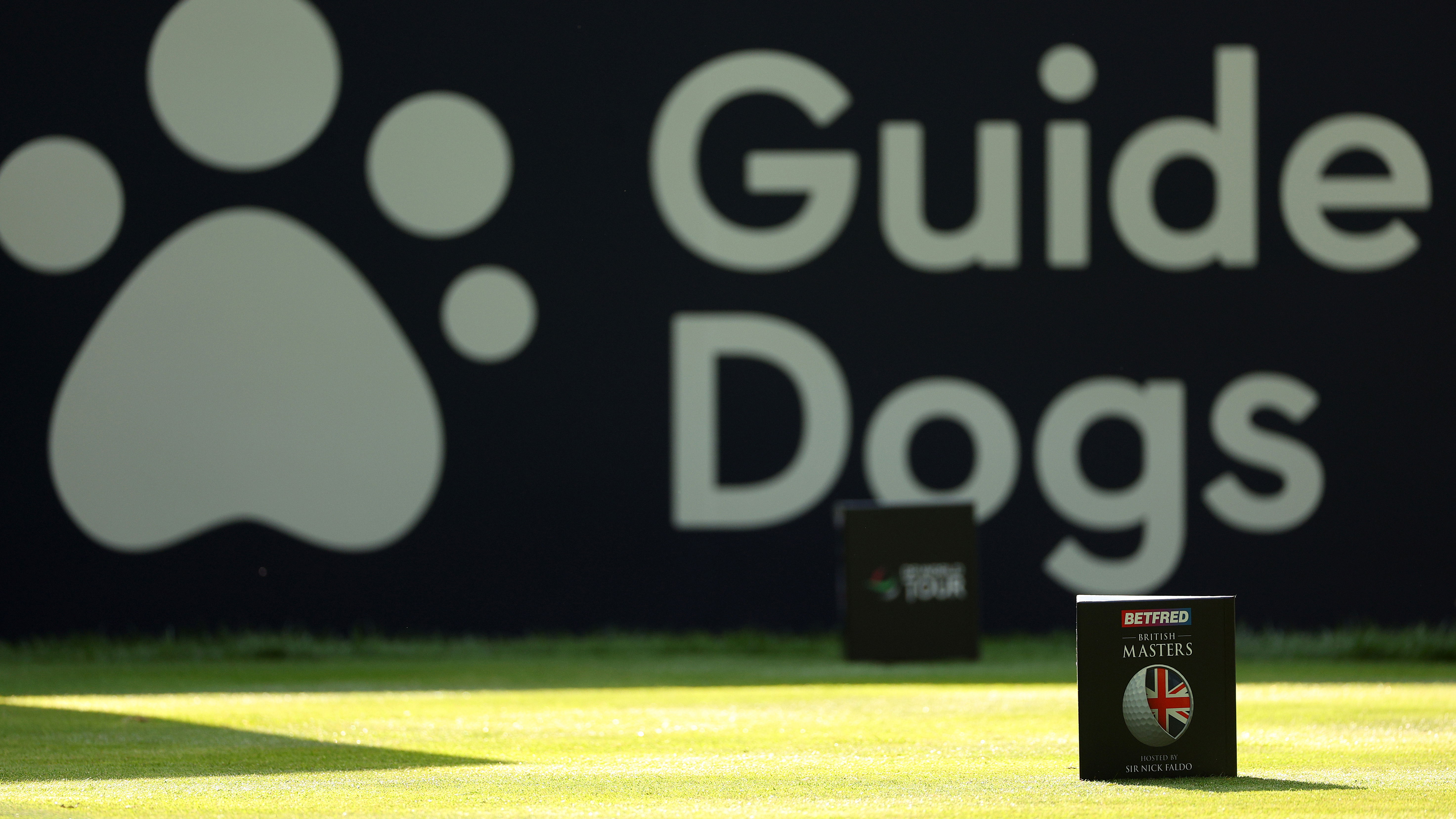 Guide Dogs, the Official Charity Partner of the Betfred British Masters hosted by Sir Nick Faldo, have benefitted from over £75,000 of fundraising through activations organised at the tournament.