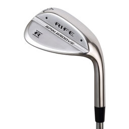 Rife Spin Groove Steel Golf Wedge