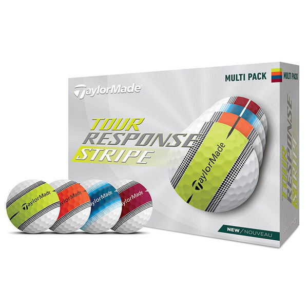 TaylorMade Tour Response Stripe 12 Golf Ball Pack