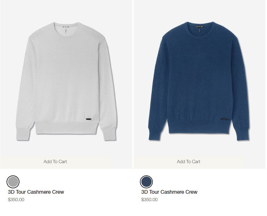 Tiger Woods Cashmere Collection