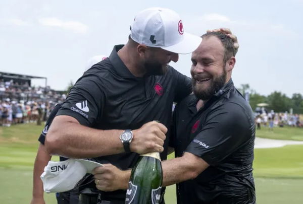 Legion XIII's Jon Rahm and Tyrrell Hatton 