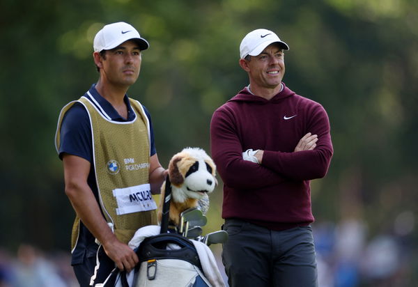 Rory McIlroy with caddie Harry Diamond