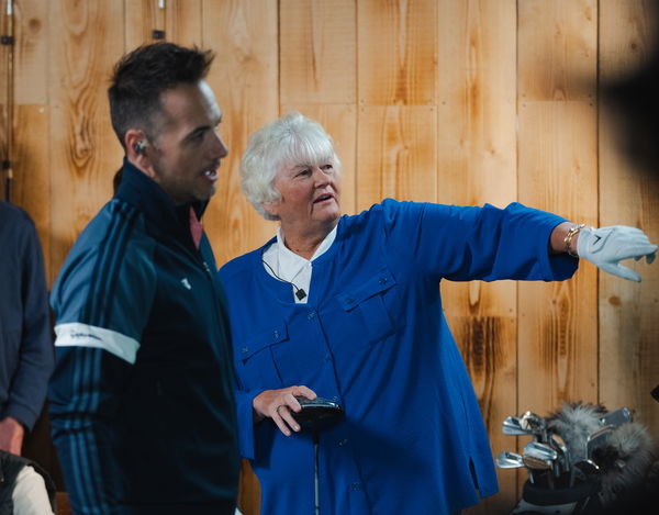 Nick Dougherty and Dame Laura Davies