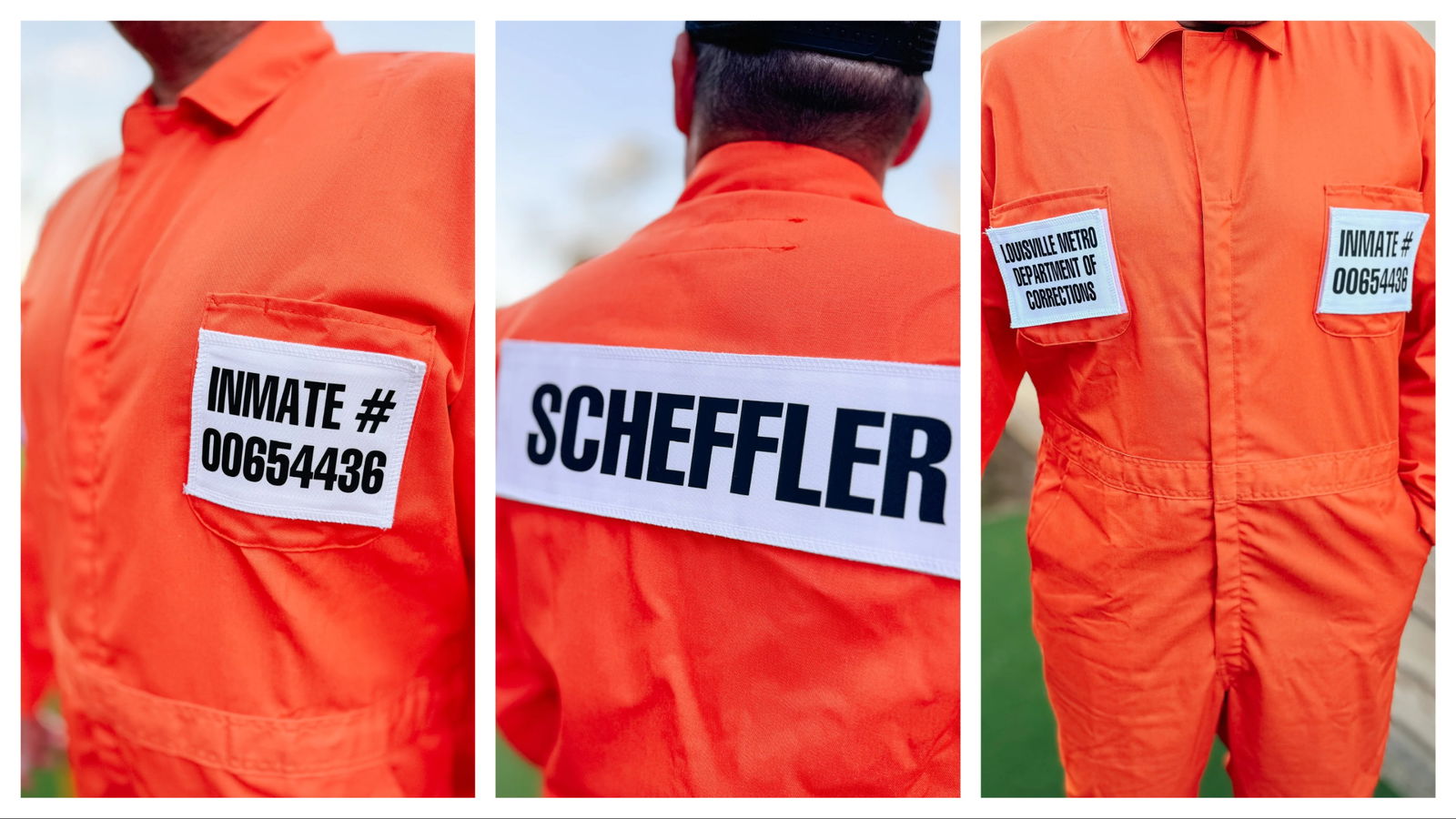 Scheffler Halloween costume