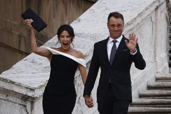 Jillian and Justin at the 2023 Ryder Cup gala