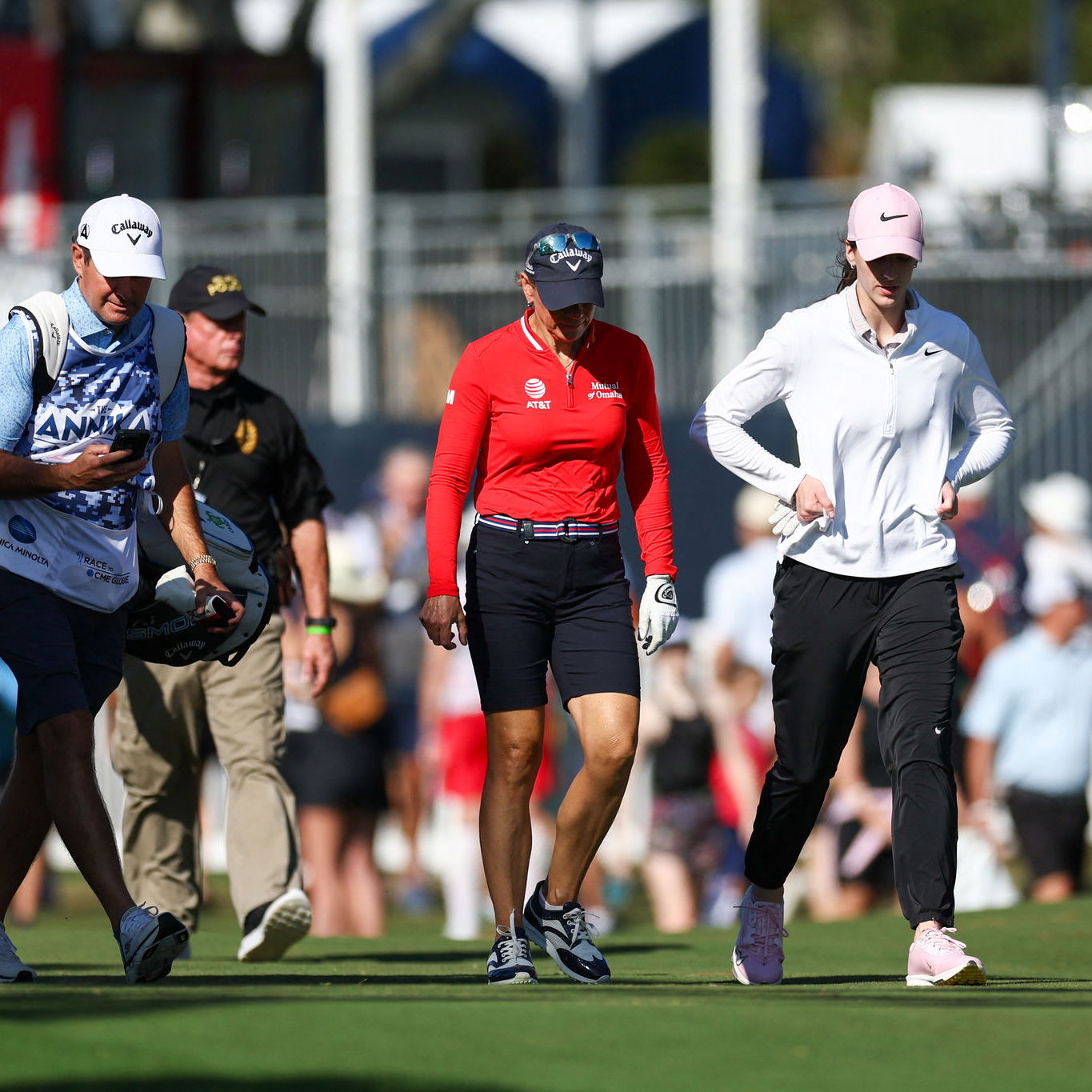 Annika Sorenstam and Caitlin Clark