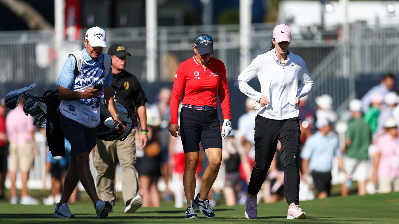 Annika Sorenstam and Caitlin Clark