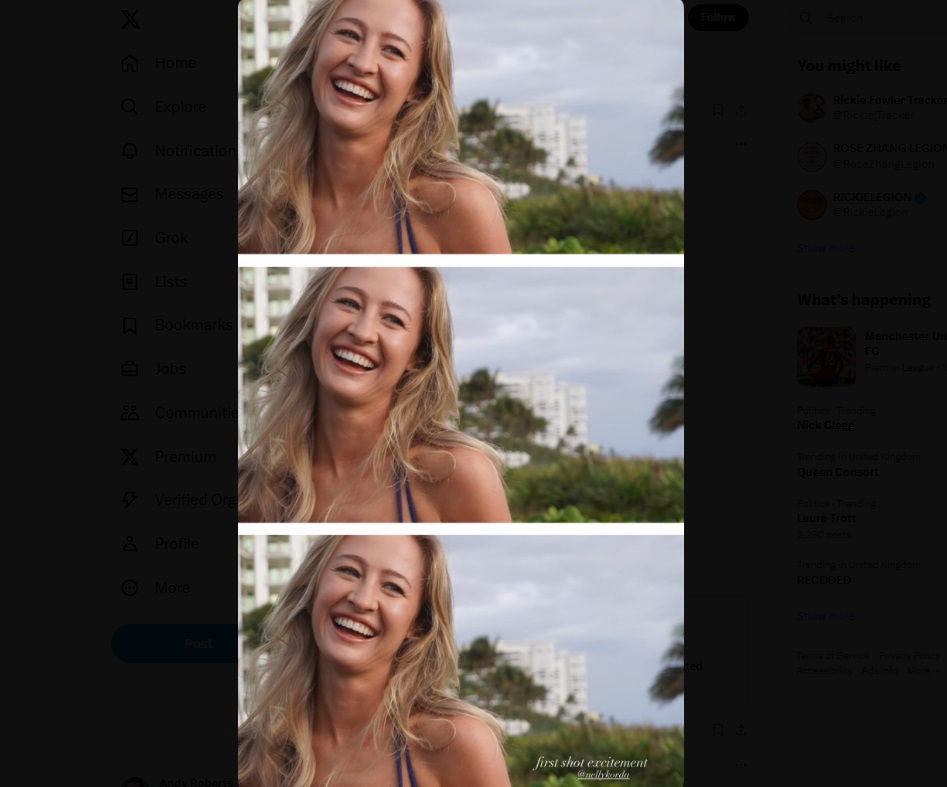 Leaked: Nelly Korda SI Swimsuit images ahead of May 2025