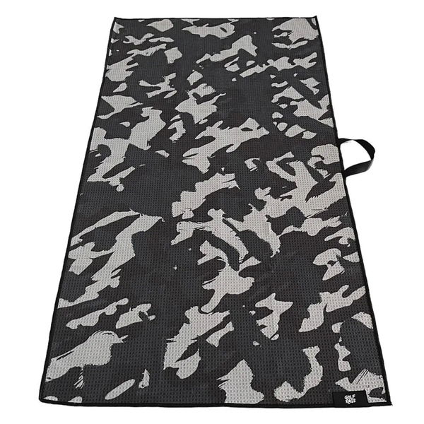 Golf Rags Dark Camo Waffle Golf Towel